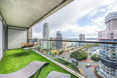 Image de Contemporary 2 Bedroom Flat in Canary Wharf