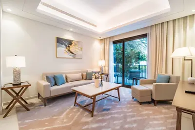 Image de Tranquil Sea-Side Retreat 2br Apartment in The Address Fujairah Residences Block B, Fujairah