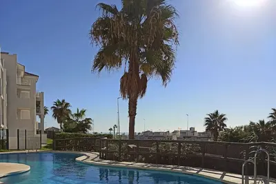 Image de Casa del Sol, la Paloma beach apartment with pool