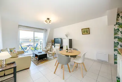Magnolia Bleu - Appt 61 m² pour 4 avec parking