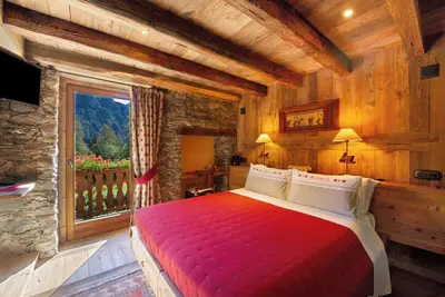 Image de Chambre \"Flocon\" avec jardin partagé, balcon et Wi-Fi