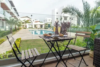 Image de Tropical ground floor, swimming pool, gym