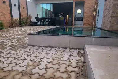 Image de House with pool and waterfall near the Parana River - Porto Rico.