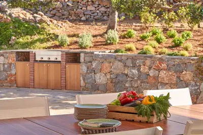 Image de Magnificent Crete Villas | Villa Abyss | Private Heated Pool | Panoramic Sea Views | Pool Bar | Cinema Room | Outdoor Lounge & Dining Area | 6 Bedrooms | Elounda
