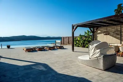 Image de Splendid Crete Villa | Villa White - Blue | 5 Bedrooms | Private Heated Pool | Wonderful Sea Views | Fitness & Wellness Area | Direct Access to Sea | Elounda