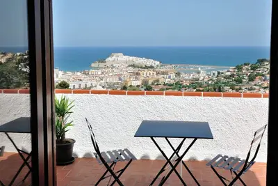 Apartment with a large terrace and incredible views, ideal for resting