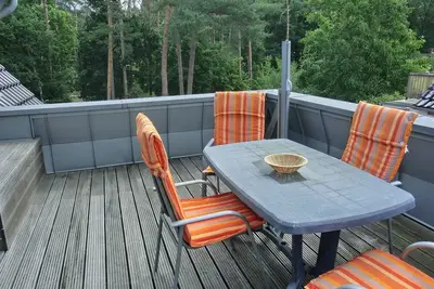 Image de Only approx. 300 m to the fine sandy beach close to Warnemünde in Markgrafenheide. -