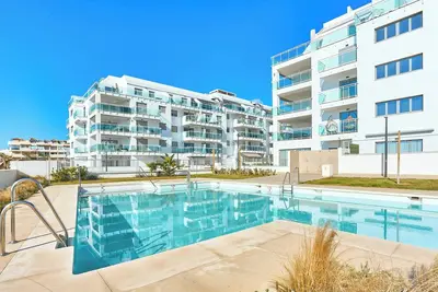 Image de Appartement 'Db01 Duna Beach Casa Zen' avec piscine partagée, Wi-Fi et climatisation