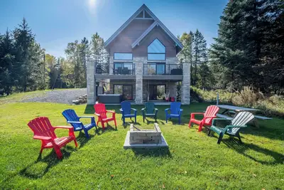 Image de Spa et Accès au Lac | Chalet la Barque du Bonheur