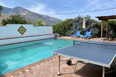 A luxurious mountain retreat with private terrace, bbq & pool