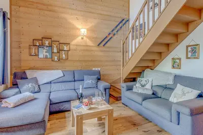 Image de Chalet duplex 4* pour 8 pers. à Tignes, balcons et Parking