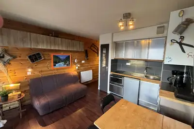Image de Studio cabine 4 couchages au pied des pistes, proche commerces - Auris en Oisans