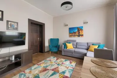 Image de Spacious Apartment in the Center of Gdansk by the river