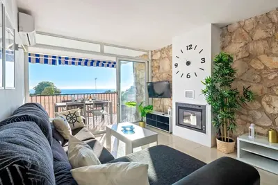 Image de Appartement avec vue mer et parking à 500m plage
