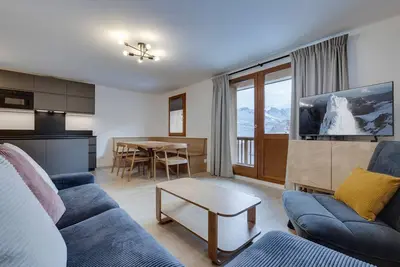 Image de Appartement rénové 3* · Pied des pistes · Balcon · Parking · Wifi