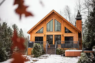 Image de Chalet douillet avec Spa Le Havre R&R