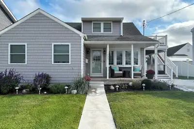One beach house, two living spaces