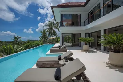 Luxury Oasis in Koh Samui Villa Nomada 5Br with Sea view