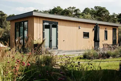 Image de Renting a chalet in Drenthe means comfortable accommodation.