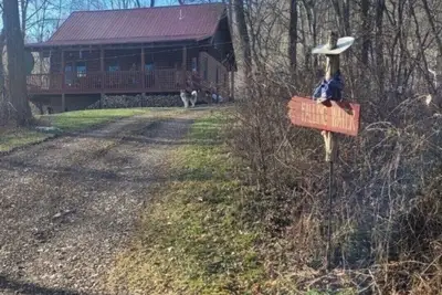 Image de Snowshoe Log Cabin - Falling Water