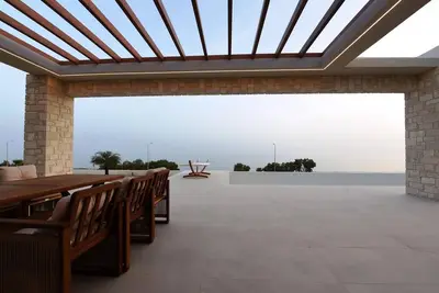 Image de Magnificent Crete  Villa | Beacfront Villa Valora | 2 Bedrooms | Private Swimming Pool | Stunning Sea View | Outdoor Dining Area & Bbq | Ierapetra