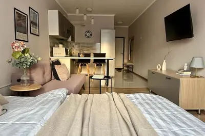 Image de Charming studio Merenga in wonderful Almaty with WiFi, Ac