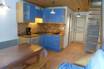 Image de À 20m des remontées, 3ème étage, balcon, casier à ski, 32m², Valfréjus