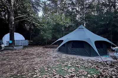 Image de Mr. Waffles tent glamping Farmstay