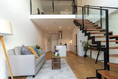Chic loft close to the sea with WiFi & pool in fabulous Miraflores