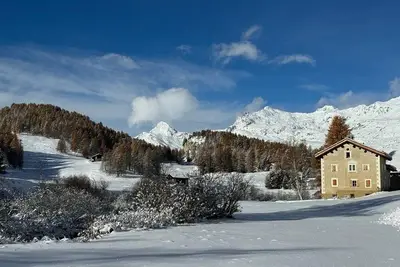 Image de Maison de vacances Fex / Fextal (Sils im Engadin / Segl) pour 1 - 8 personnes avec 4 chambres Ă couc