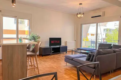 Image de Bright & Spacious Flat near Glyfada Center