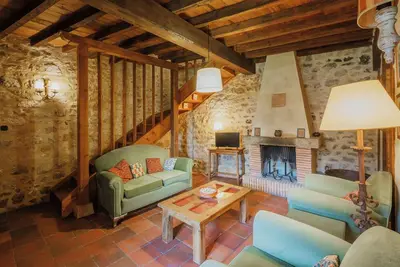 Image de Maison de campagne \"Capellan\" avec vue sur les montagnes, jardin partagé et Wi-Fi