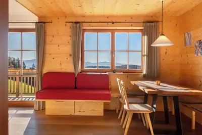 Appartement 'Oberfahrerhof Apt Salten' avec vue sur les montagnes, terrasse partagée et Wi-Fi