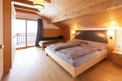 Appartement 'Oberfahrerhof Apt Haflinger' avec vue sur la montagne, terrasse partagée et Wi-Fi
