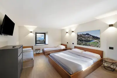 Image de Appartement 'Da Primo - Alloggi Vacanze - Pt' avec vue montagne, Wi-Fi et climatisation