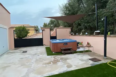 Image de Maison de vacances \"Le Paradis\" avec vue sur les montagnes, terrasse privée et Wi-Fi
