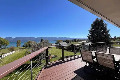 Flathead Lake House with Land and a View, close to Glacier National Park