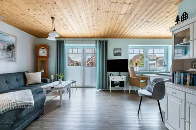 Image de Appartement \"Doppelhaushälfte Ida\" avec terrasse privée, jardin partagé et Wi-Fi