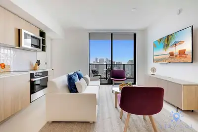 Image de Luxury 2 Bedrooms, Balcony, Pool & Gym