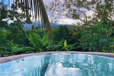 Image de Tropical Retreat with Spectacular Rainforest & Ocean Views. Now with Jacuzzi!