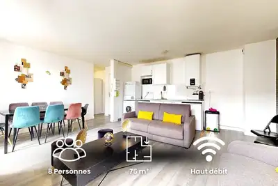 Image de Tbs 133 – Appartement cosy 75 m² à Bagnolet