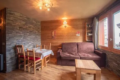 Image de Appartement 2 pièces avec terrasse et vue montagne, Valmorel