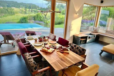 Image de Maison de vacances Tillmitsch pour 2 - 7 personnes avec 3 chambres à coucher - Maison de vacances