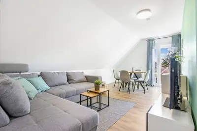 Image de Modern apartment close to the shore with a view of the countryside