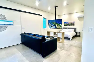 Modern Accessible Studio Home w/ Yard  SolMod#3