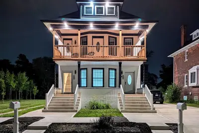 Image de Cozy 3-bedroom apartment in delightful Detroit with WiFi, Ac