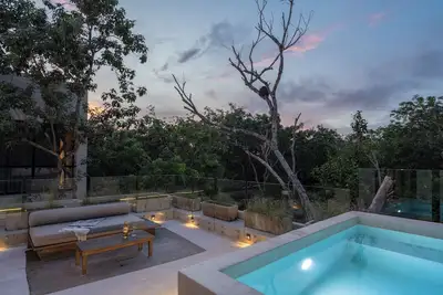 Image de The perfect sanctuary for a memorable getaway. : Spacious 3-Bedroom in Aldea Zamá, Tulum
