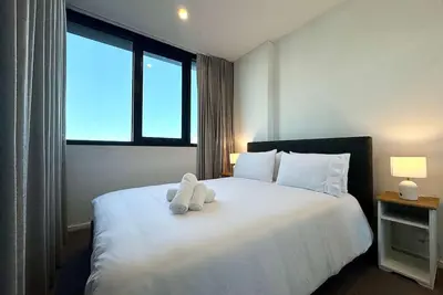 Image de Serene Stay - 1br Apt with Pool, Gym, Steam & Saun