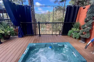 Image de Cozy 3-bedroom cabin with WiFi, Ac in charming Alto, Nm