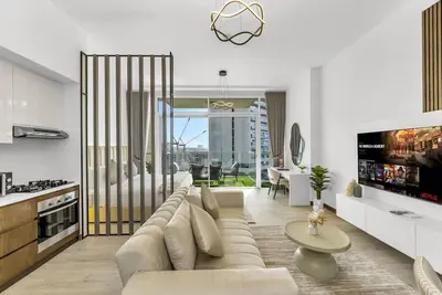 Image de Studio | Sofa Bed | Full Pool View | Gym |Zaya Jvc